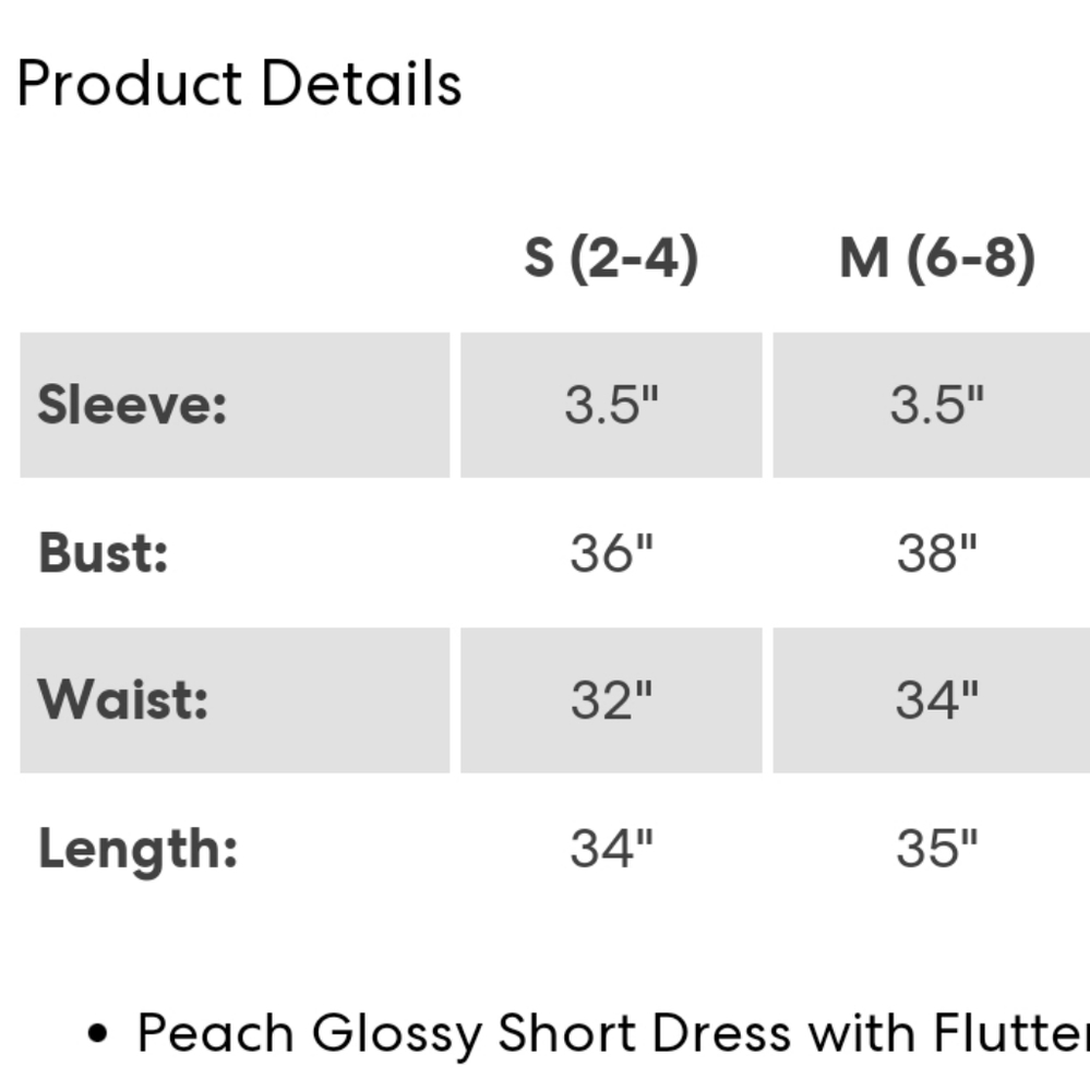 Entro Peach Shiny Ruffle Dress - Picture 8 of 8